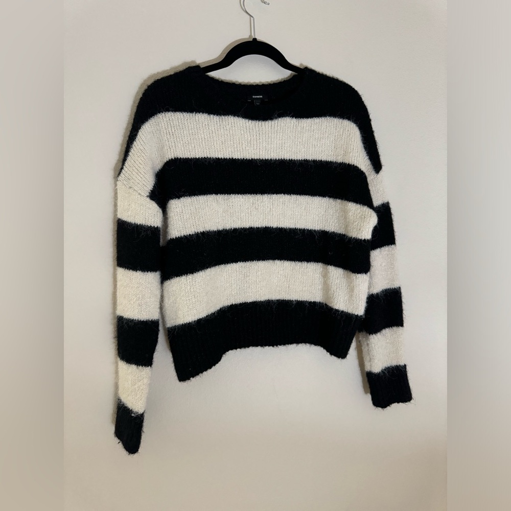 Striped Express Cozy Sweater